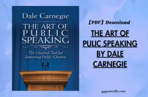 "The Art of Public Speaking PDF " by Dale Carnegie pdf download