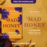 Mad Honey by Jodi Picoult and Jennifer Finney Boylan - vibrant cover with purple flowers on a textured yellow background.