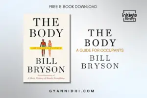 The Body: A Guide for Occupants book cover by Bill Bryson, featuring simple anatomical illustrations of a man and woman.