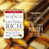 Cover of The Science of Getting Rich by Wallace D. Wattles, a classic self-help book promoting a mental program for financial success and abundance.