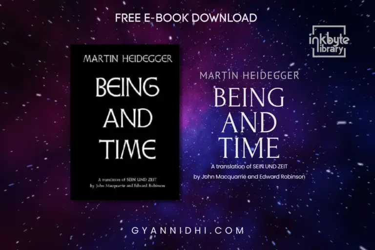 Being and Time pdf free download