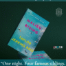 Promotional image for “Malibu Rising” by Taylor Jenkins Reid showing the book cover with a quote: “One night. Four famous siblings. Everything changes.” Includes text promoting free PDF access with no sign-up at gyannidhi.com via Inkbyte Library.