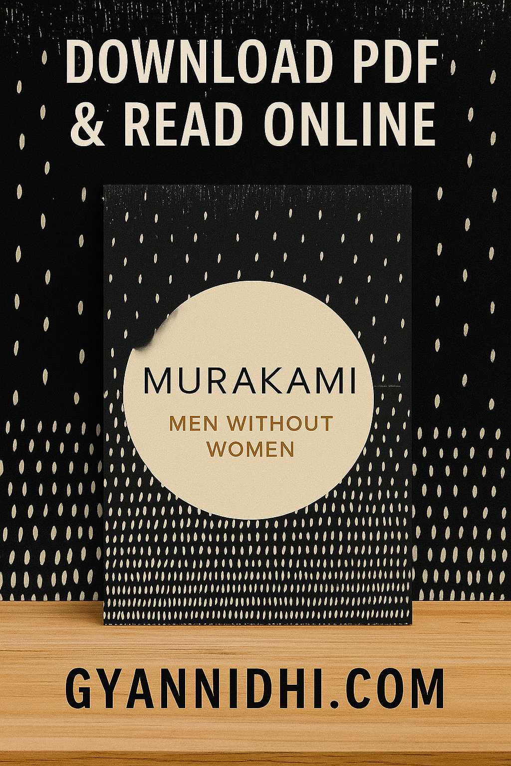 Men Without Women by Haruki Murakami book cover – short story collection, free PDF download and read online at Gyannidhi.com